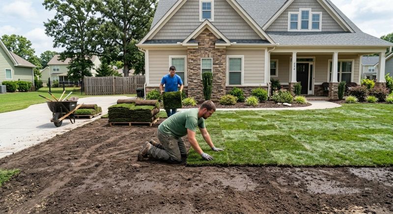 Centipede Sod Installation in Aiken, SC